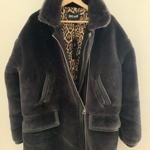 Roberto CAVALLI faux fur coat